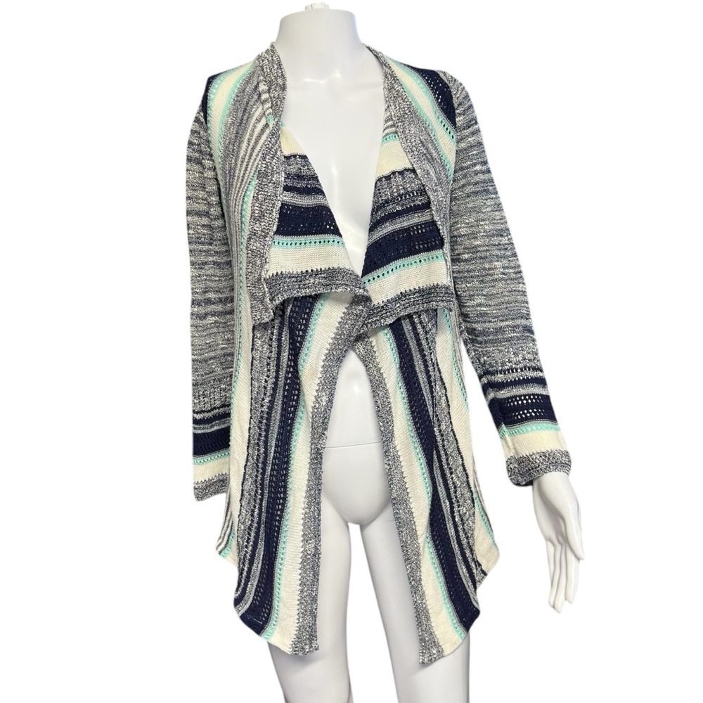 Say What? - Women’s Open Waterfall Cardigan Sz. SM